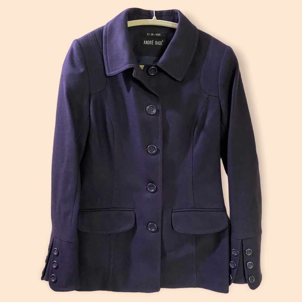 Womens Purple Coat